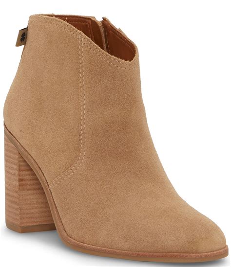 brown lucky brand booties|lucky brand booties suede.